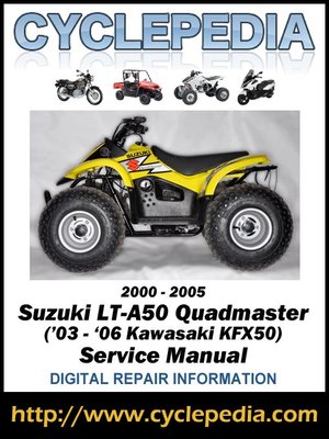 2005 kawasaki kfx 50 owners manual